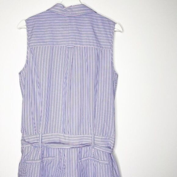 MILLY Striped Romper  - Picture 8 of 9